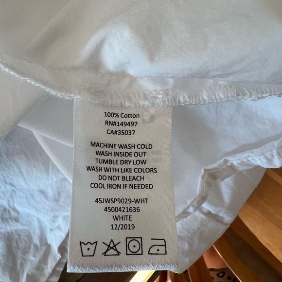 JOE’s button down shirt, size XS - Picture 7 of 7